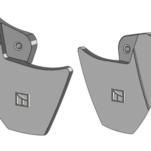 Markenprodukt Industriehof® Säschar links/rechts 108 x 128 mm, für Drillmaschine Gaspardo Nina, Pinta