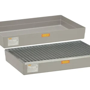 Neu Im Sortiment Cemo Auffangwanne für Paletten aus GFK (glasfaserverstärkter Kunststoff) grau