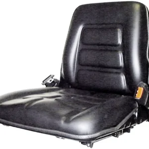 Staplersitz "ST 12" mechanisch gefedert, in Rückenlehne, mit/ohne Sitzkontaktschalter, PVC-Kunstleder, schwarz Sofort Bestellen