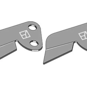 Industriehof® Abstreifer 131 x 62,5 x 3 mm links/rechts für Drillmaschine Lemken Saphir, Solitair Beliebt