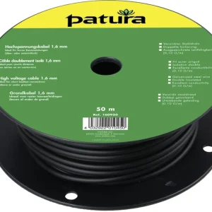 Patura Zaunanschlusskabel 1,6 mm/0,1 Ω/m, für Verbindungen bis 50 m Weidezaungerät/Zaun oder Erdungsstab Online Kaufen