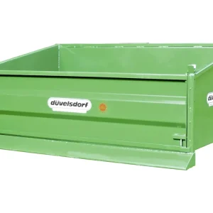 Markenprodukt Düvelsdorf Heckcontainer "Standard", mechanisch, mit Schürfleiste