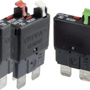 Markenware Herth + Buss Sicherungsautomat 32 V B x H x T: 20 x 35,9 x 6 mm