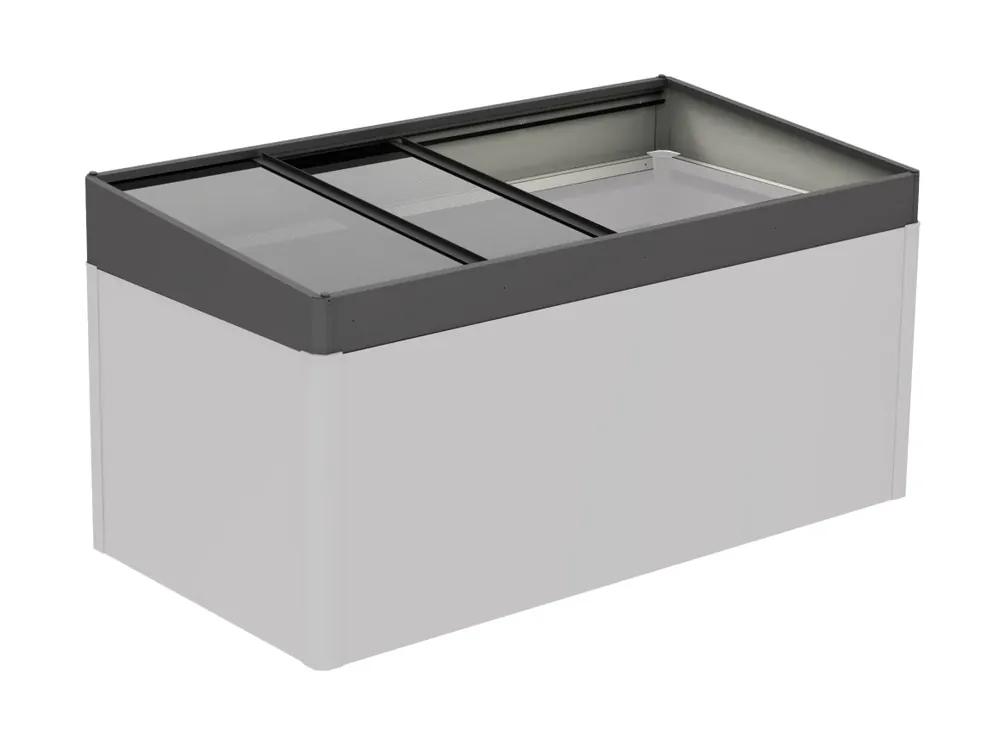 Must-Have Biohort Frühbeetaufsatz für Hochbeet dunkelgrau; metallic