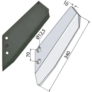 Preis Gesenkt Industriehof® Scharflügel links/rechts 340 mm, für Grubber Lemken Topas