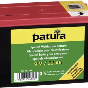 Patura Weidezaunbatterie "Spezial" 9 V Zink/Kohle, für Weidezaungeräte Sale
