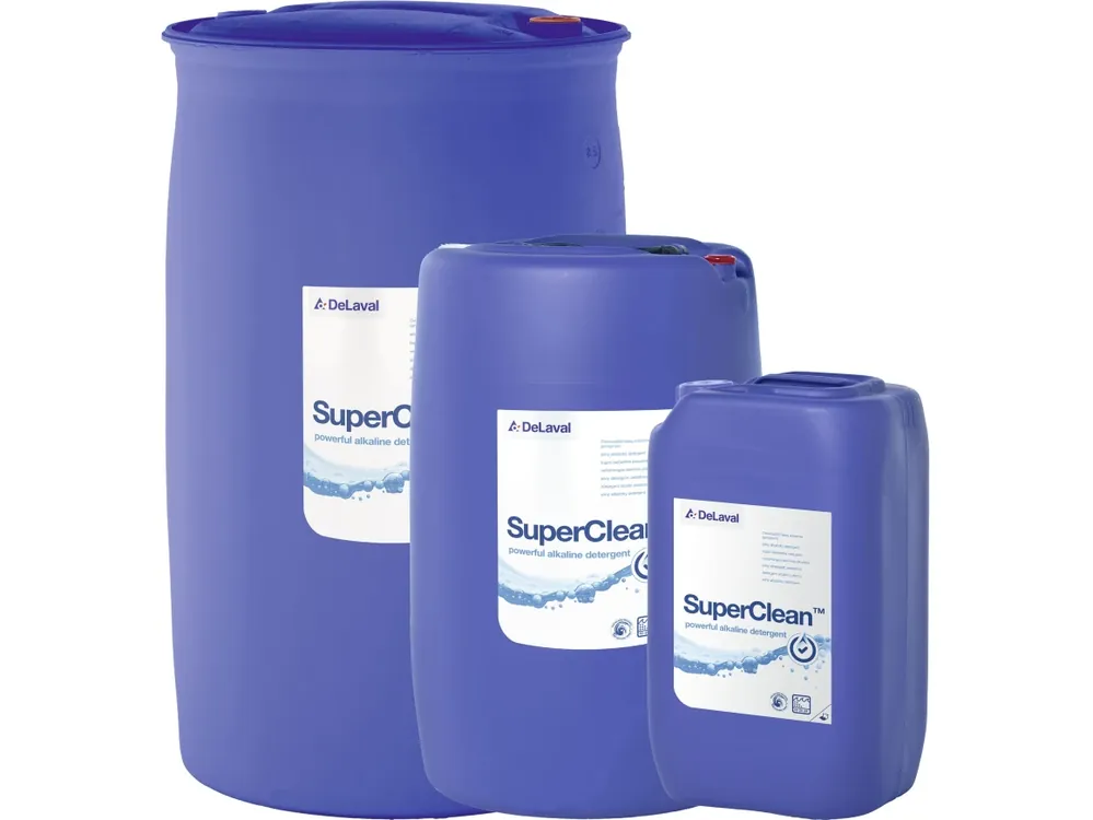 DeLaval Melkmaschinenreiniger "Super Clean" alkalisch, flüssig, chlorhaltig Top-Seller