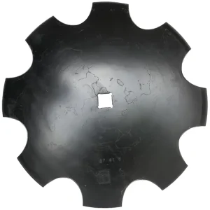 Industriehof® Eggenscheibe ZB Vierkant, 40 x 40 mm, gewölbt, gezahnt, universal Neue Ware
