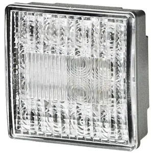 Billig Hella® LED-Rückfahrscheinwerfer quadratisch, 80 x 80 x 33,7 mm, 12 – 24 V DC