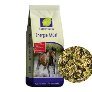 Top-Seller NATURE´S BEST Energie Müsli für Pferde mit hohen Leistungsanforderungen