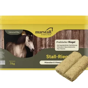 Markenware marstall® Stall-Riegel Mineralfutter als Riegel für Pferde