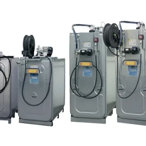 Abverkauf Cemo Tankanlage "Uni" für Frischöl, stationär, 230 V-Elektropumpe