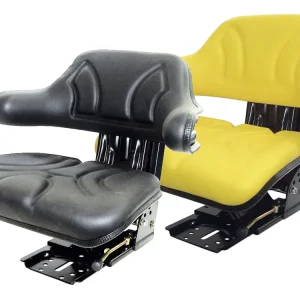 Garantierte Lieferung Traktorsitz "VS 200/300", mechanisch gefedert, PVC-Kunstleder, schwarz/gelb