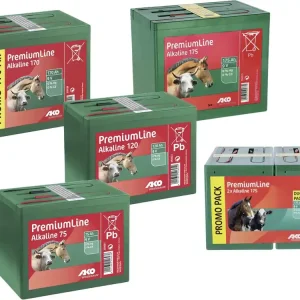 Ako Weidezaunbatterie "Premium Line" 9 V Alkali/Mangan, für Weidezaungeräte Kracherpreis