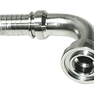SAE-Flanschnippel "SFS 9000 PSI" schwer, 90 °, Stahl, Supercat Neu