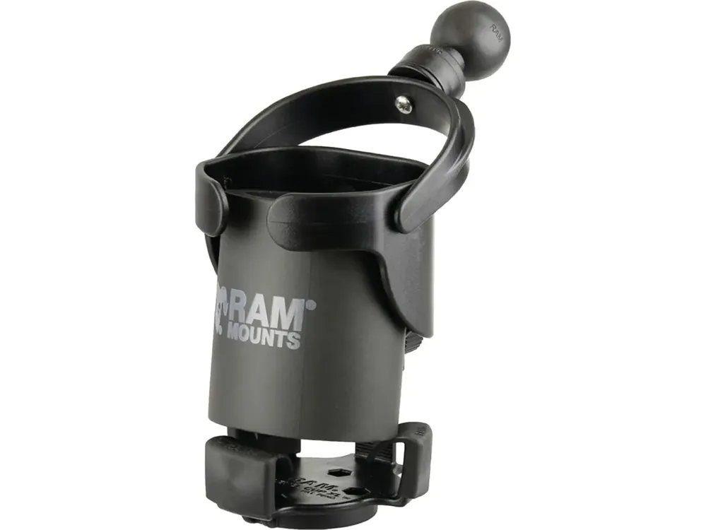 RAM® MOUNTS Getränkehalter "Level-Cup™ XL" für Ø Gefäß 66 – 89 mm, 95 – 279,5 mm Höhe Rabatt