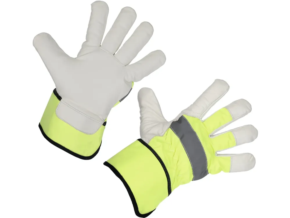 Keron Winterhandschuhe "Neon" Ziegenleder; Baumwollfleece; Polyester Beliebt