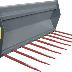 Bressel & Lade Dunggabel "D10" für Euro-Aufnahme verkehrsgrau (RAL 7043) Expressversand