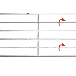 Patura Panel für Rinder mit 6 Horizontalrohren Sonderaktion