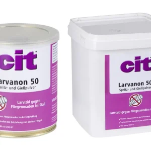 Billig cit® Insektenpulver "Larvanon 50" für alle Fliegenlarven in Rinder-, Schweine- und Geflügelställen