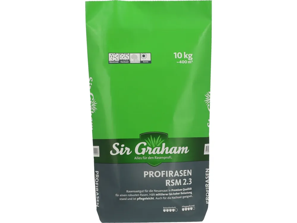 Top-Angebot Sir Graham Profirasen Rasensamen RSM 2.3 Mähroboterrasen