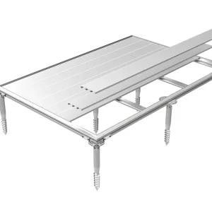 Biohort SmartBase Plus Schraubfundament SmartBase Plus HighLine aluminium Online Kaufen