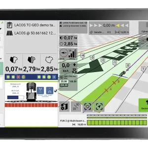 LACOS ISOBUS-Terminal "LC:One" für Precision Farming wie Parallelfahrsysteme, Section Control etc. Neue Kollektion