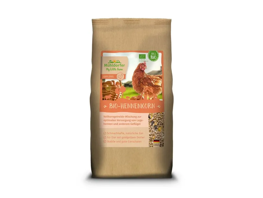 Schneller Versand My Little Farm Bio-Hennenkorn für Hühner Körner