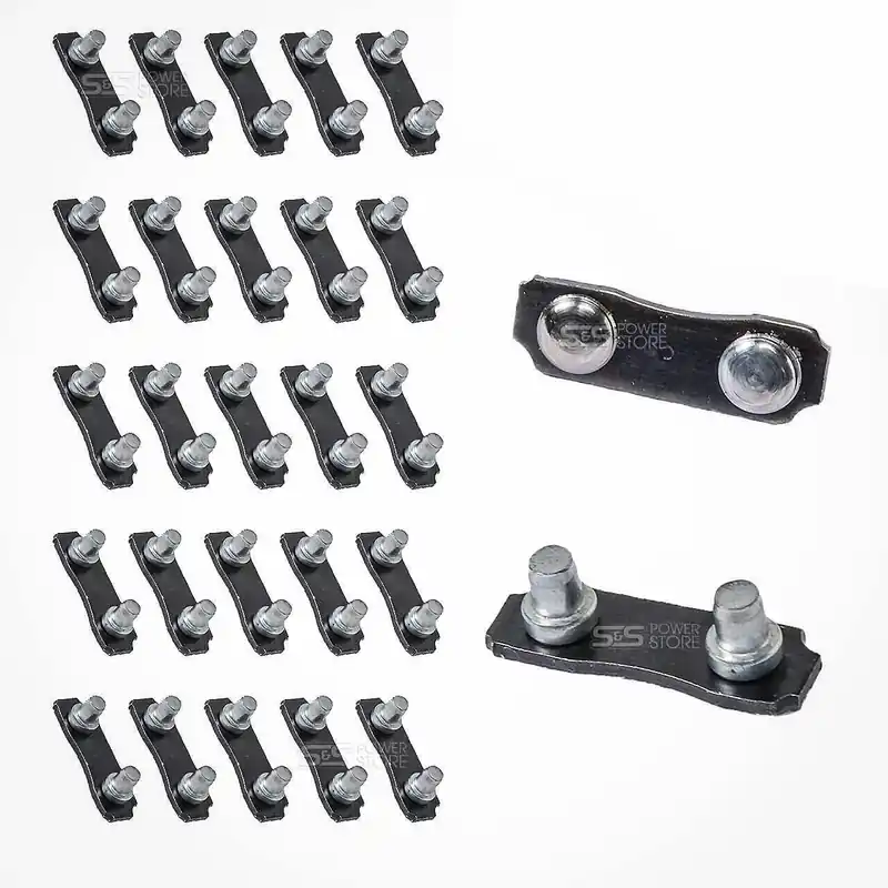 Neue Ware Oregon Sägeketten Verbindungsglied mit Niet 91P, 91PX, 91VG, 91VX, M91VX, 91VXL 3/8 " 1,3 mm 25 Stück