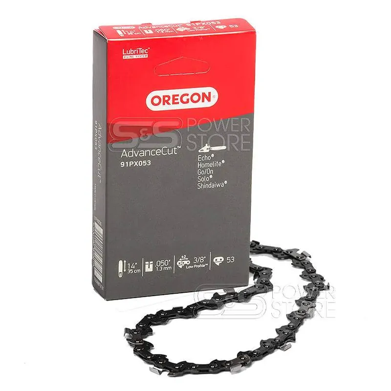 Zertifiziert Oregon Sägekette 91PX053E AdvanceCut 3/8" 1,3 mm 53 TG 35 cm Halbmeißel