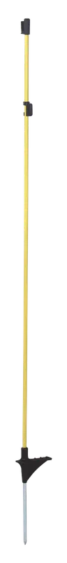 Fiberglaspfahl 152 cm oval gelb 10 Stk. Packung Zertifiziert