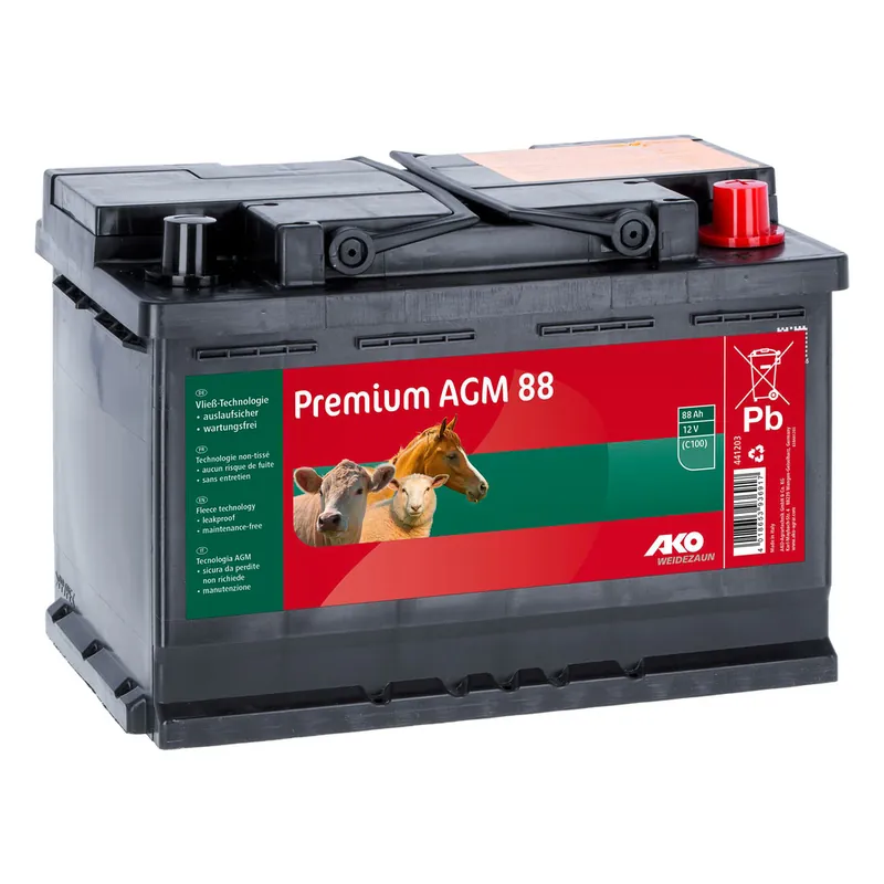 AKO AGM-Vließ-Batterie 12 V 88 Ah Online Kaufen