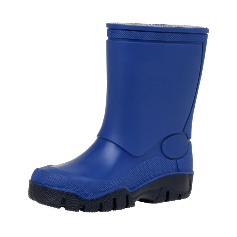 Neuheit Kinder-Regenstiefel blau/schwarz 24/25