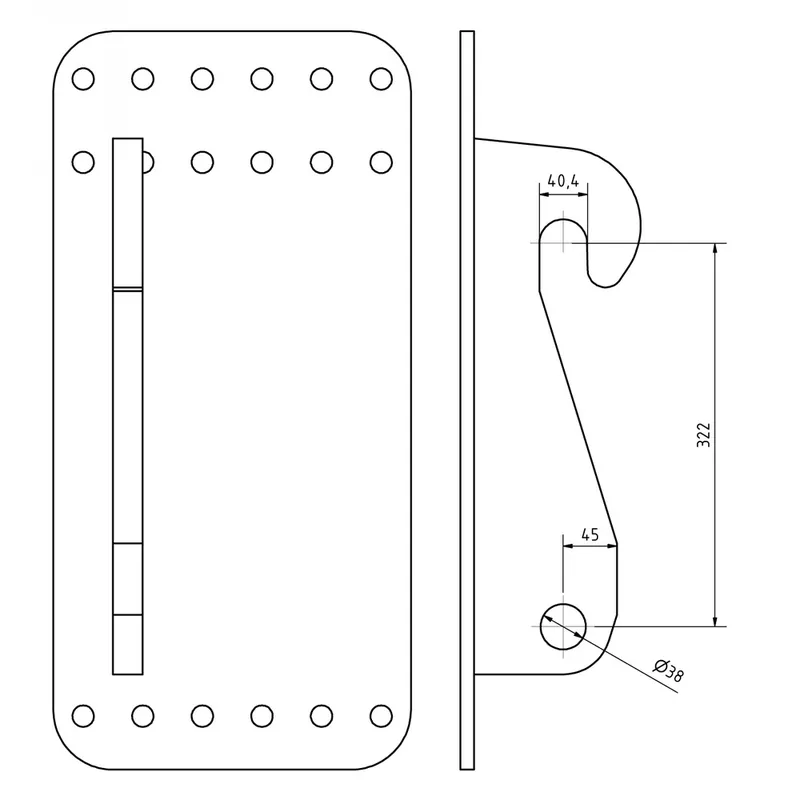 Neu Im Sortiment Schneider Konsole Weidemann klein, 1 Paar