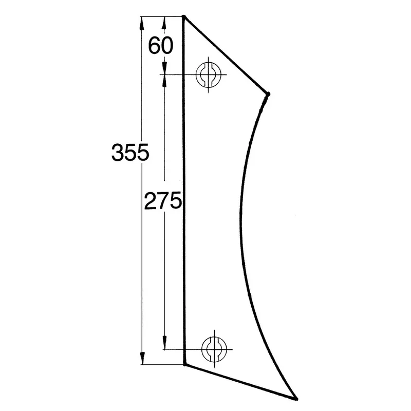 Preisknaller Frank Original Mollblechkante zu Mollbleche U15, UN400, UST400, UL430 links