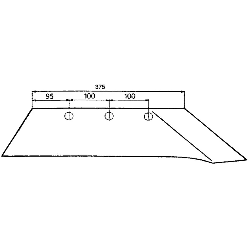 iQparts Pflugschare WS350 links Rabatt