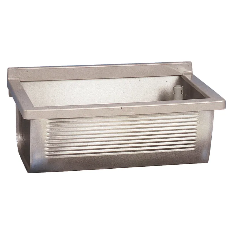 Waschtrog Chromstahl 70 L Abfluss links Aktuell