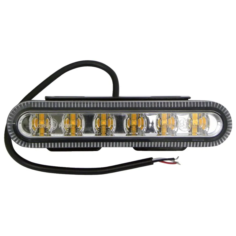 Garantierte Lieferung LED Blitzleuchte 12-24V, orange