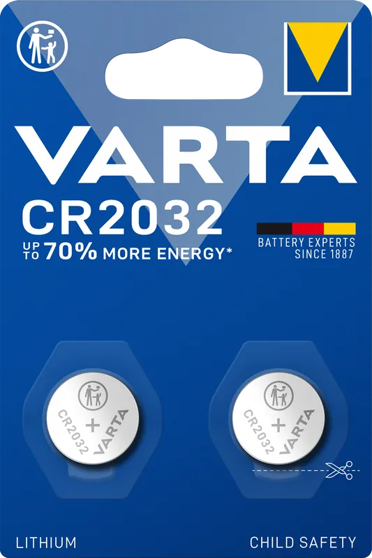Varta Knopfzelle Electronics CR2032 Echt