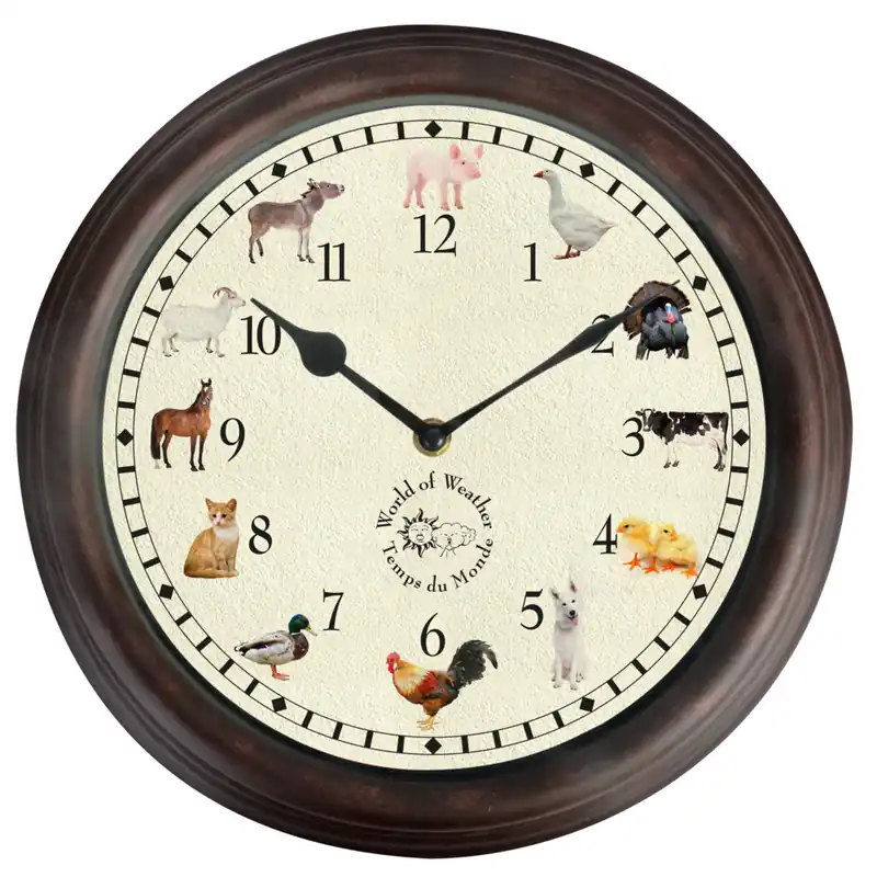 Preisknaller Uhr mit Tiergeräusche Bauernhoftiere