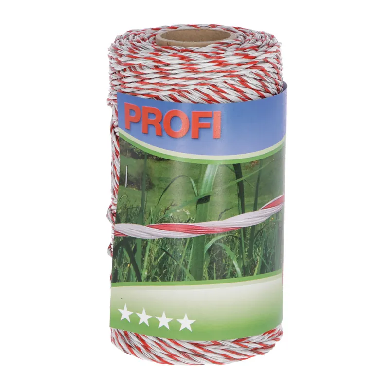 Preisreduziert Litze Profi weiß/rot, 2 mm / 200 m
