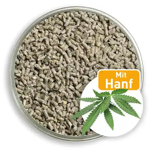 Direktkauf Bio Hühnerfutter Hanf-Pellets 14 kg