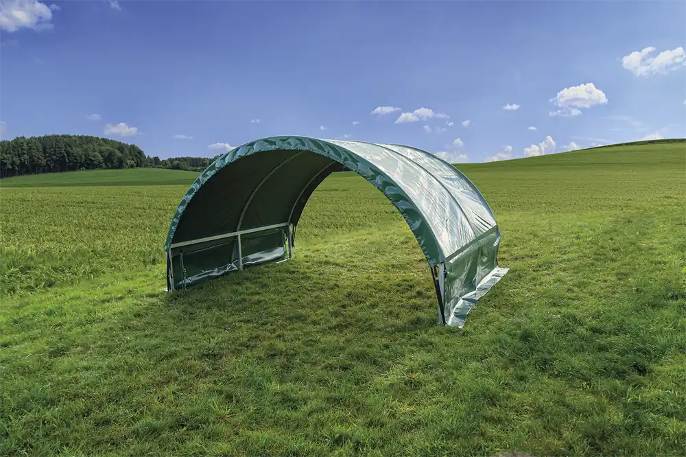 Nur Für Kurze Zeit Patura Kleintierzelt für Schafe und Ziegen 3 x 3.6 m (LxB)