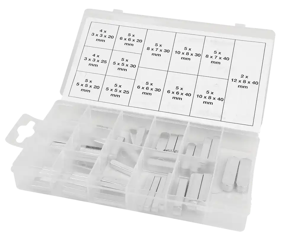 Saisonangebot Passfedern Sortiment 60-tlg.