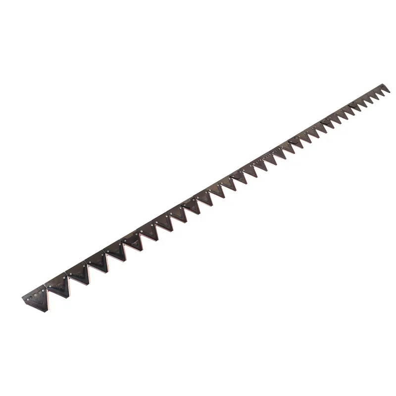 Bestpreis Mähmesser zu Rapid EURO-3 mit Mulchzusatz links und rechts, 2 Gewindelöcher M8, LA=122 mm