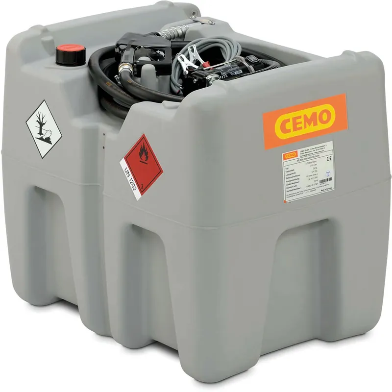 Sonderangebot Cemo Dieseltankanlage Mobil 210 L mit Pumpe 12V/40 L/min ohne Deckel