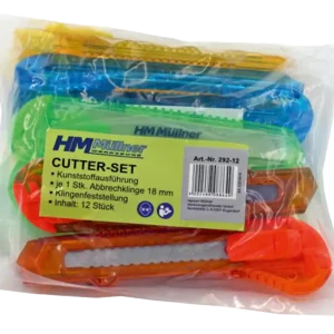 Cuttergarnitur 12-tlg. PVC Must-Have
