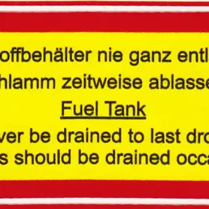 Knallerangebot Aufkleber Steyr Fuel Kraftstoffbehälter 80x35mm