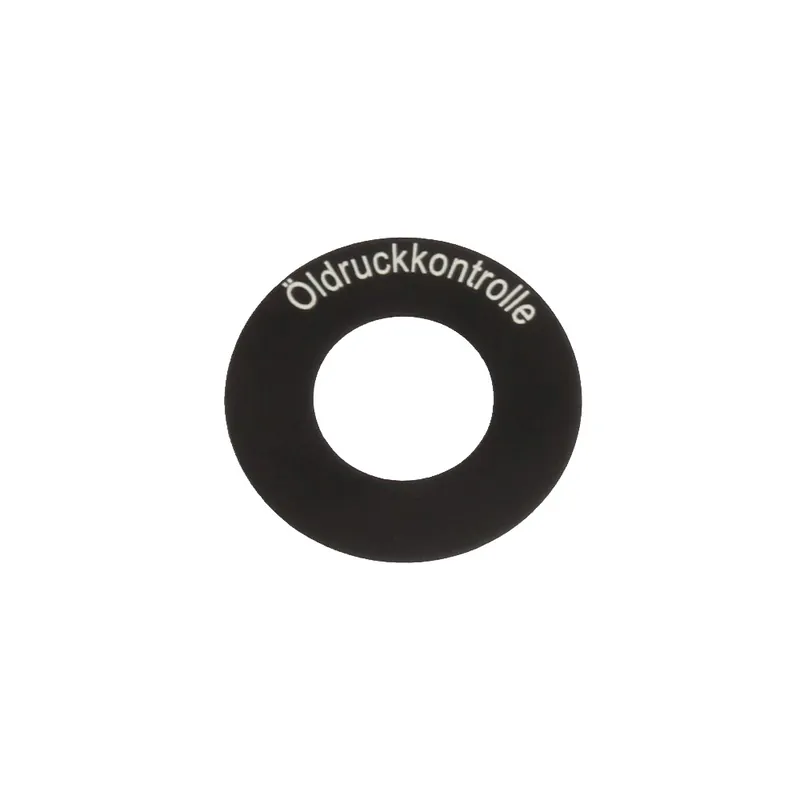 Rabatt Schild/Aufkleber Öldruckkontrolle Steyr Jubiläumsserie