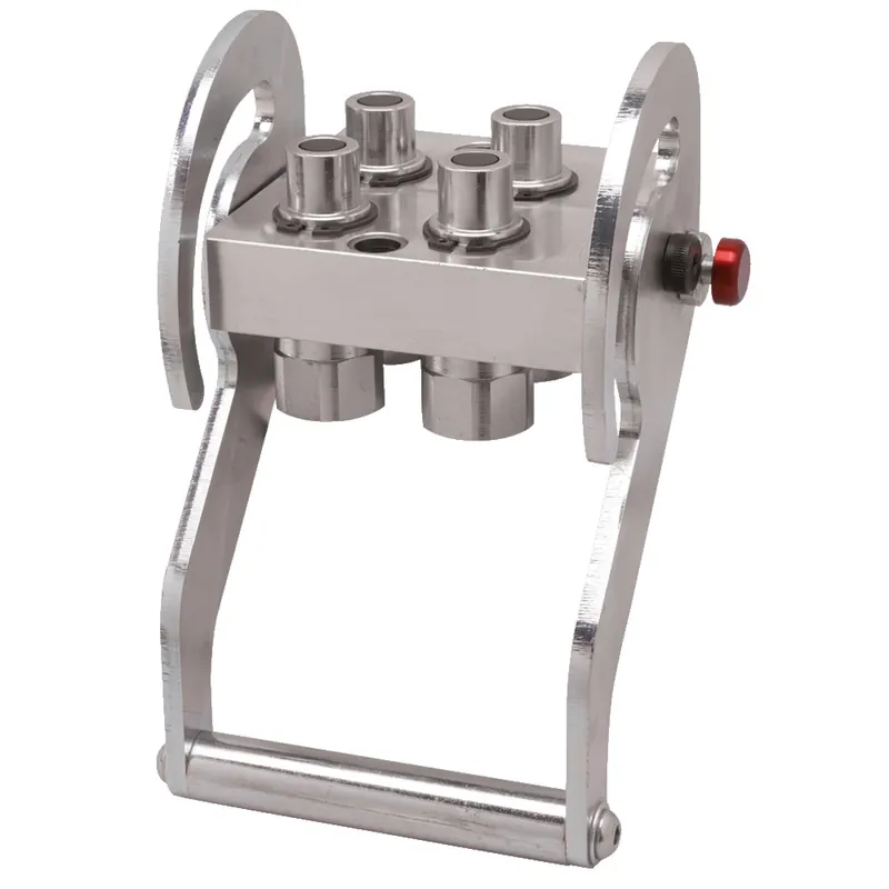 DNP Multikuppler FAIE 4-fach DN10, mit Hebel, Festteil Sonderaktion